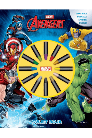 Svijet boja - Marvel Avengers - naslovnica