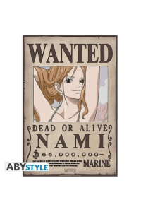 One Piece Poster Wanted Nami New (52x35cm)