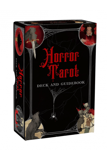 Horror Tarot Deck and Guidebook - naslovnica