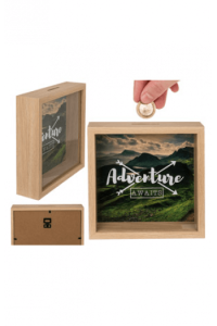 Kasica adventure awaits drvena - slika proizvoda
