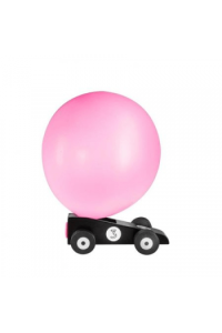 Blackstar - balloon car - black - pink ballon - slika proizvoda