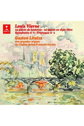 Litaize Gaston - Vierne:24 Pieces De Fantasie CD - omot