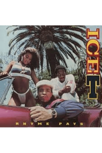 Ice-T - Rhyme Pays  (Yellow) LP - omot