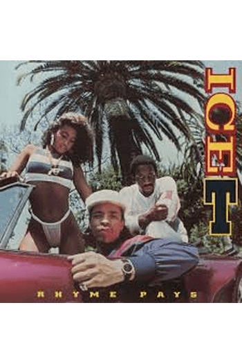Ice-T - Rhyme Pays  (Yellow) LP - omot
