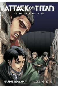 Attack on Titan Omnibus 2 (Vol. 4-6) manga izdanje