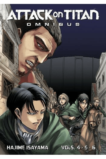 Attack on Titan Omnibus 2 (Vol. 4-6) manga izdanje