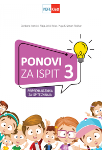 Ponovi za ispit 3, priprema učenika za ispit znanja - naslovnica