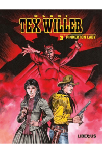 Tex Willer: Mladi Tex CB003 - Pinkerton Lady (Strip) - naslovnica