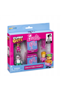 Stumble Guys X Barbie figure - 6 pack Deluxe box
