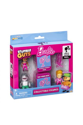 Stumble Guys X Barbie figure - 6 pack Deluxe box - slika proizvoda