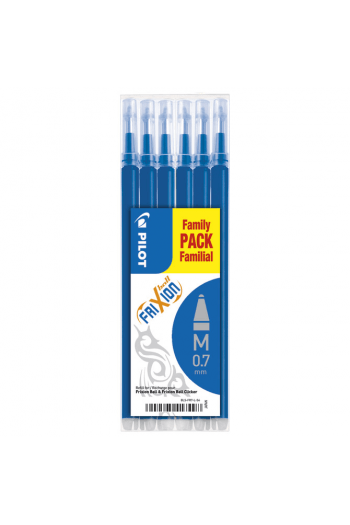 Uložak za roler 0,7mm Frixion piši-briši Pilot BLS-FR7-L-S6 plavi - slika proizvoda