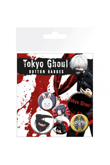 Tokyo Ghoul – Badge Pack – Mix - slika proizvoda