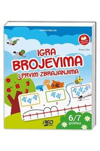 Igra brojevima i prvim zbrajanjima - naslovnica