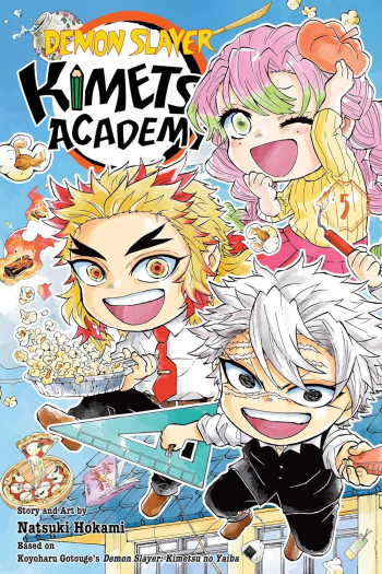 Demon Slayer: Kimetsu Academy, Vol. 5 (Manga) - naslovnica