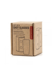 Shot Glasses With Leather Case