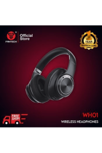Bluetooth Stereo Slušalice Fantech BT5.0, 3,5mm + Tip C WH01 Crne - slika proizvoda