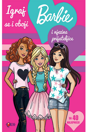 Barbie - igraj se i oboji - naslovnica