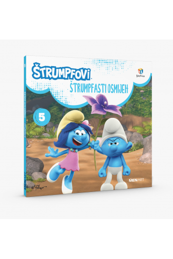Štrumpfasti osmijeh 5 knjiga
