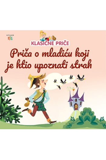 Priča o mladiću koji je htio upoznati strah (Slikovnica) - naslovnica