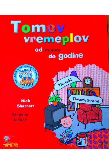 Tomov vremeplov - od minute do godine (Slikovnica) - naslovnica