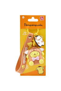Yume Hello Kitty & Friends Animal Series Keychain With Hand Strap - Pompompurin - slika proizvoda