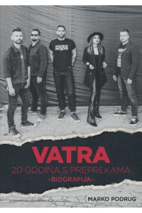 Vatra biografija  Book + poklon CD - naslovnica