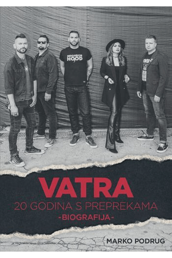 Vatra biografija  Book + poklon CD - naslovnica