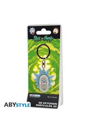 Rick And Morty  - Keychain 3D Rick Sanchez - slika proizvoda