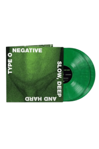 Type O Negative - Slow Deep And Hard (Green And Black Vinyl edition) LP - omot