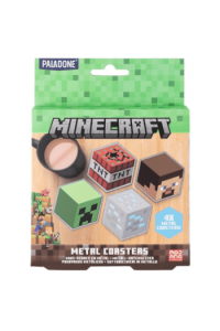 Paladone Minecraft Metal Coasters