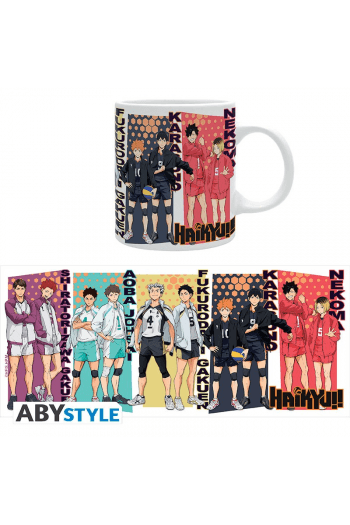 Haikyu!! - Mug - 320 ml - Rival Teams - Subli - - slika proizvoda