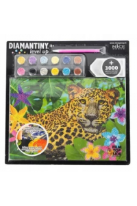 Slikanje s dijamantima - Životinje više motiva - Leopard