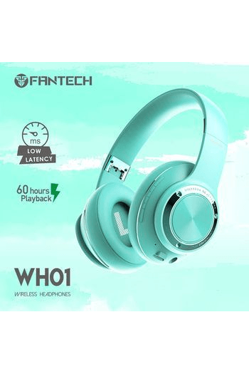 Bluetooth Stereo Slušalice Fantech BT 5.0, 3,5mm+Tip C WH01 Mint Edition zelene - slika proizvoda
