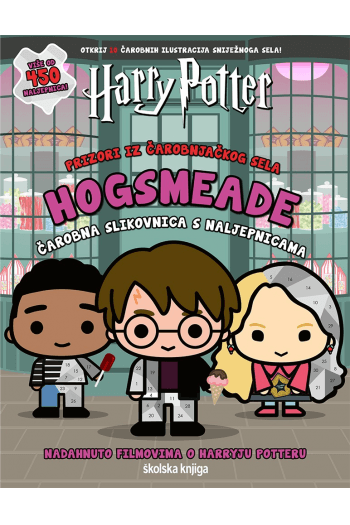 Harry Potter – Prizori Iz Čarobnjačkog Sela Hogsmeade – Čarobna Slikovnica S Naljepnicama - naslovnica
