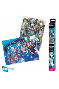 Hatsune Miku - Set 2 Posters Chibi 52X38 - Series 2 - slika proizvoda