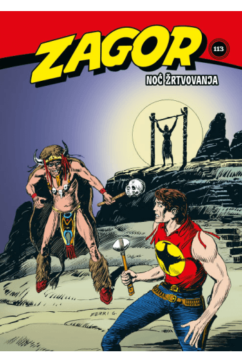 Zagor kolor 113 (Strip) - naslovnica