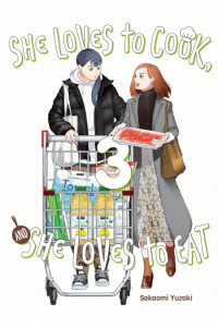 She Loves to Cook, and She Loves to Eat, Vol. 3 (Manga) - naslovnica