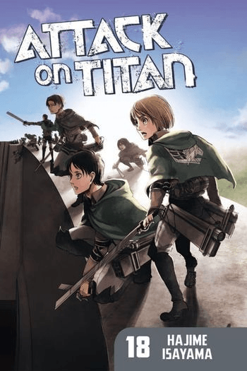 Attack on Titan, Vol. 18 (Manga) - naslovnica