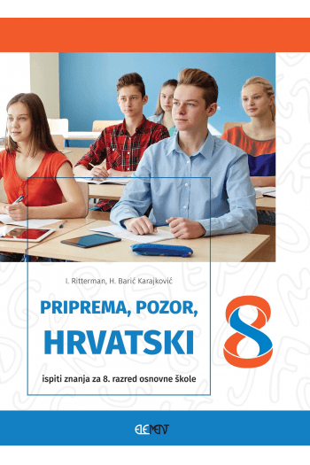 Priprema, pozor, hrvatski 8 - ispiti znanja - naslovnica