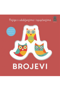 Knjiga S Udubljenjima I Ispupčenjima: Brojevi (Slikovnica) - naslovnica