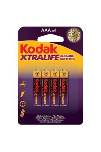 KODAK XTRALIFE ALKALINE AAA LR03 4X - slika proizvoda