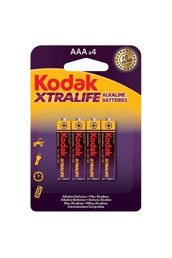 KODAK XTRALIFE ALKALINE AAA LR03 4X - slika proizvoda
