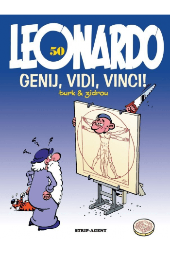 Leonardo 50: Genij, Vidi, Vinci! (Strip) - naslovnica
