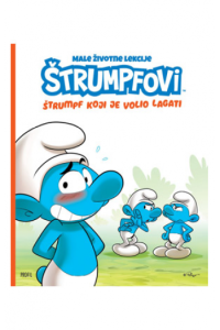 Štrumpfovi 4 - Štrumpf koji je volio lagati (Strip) - naslovnica