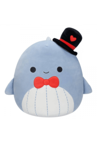 SQU: SQUishmallows 20cm W20 - Samir - Plavi Kit Sa Šeširom