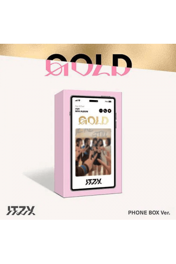 ITZY - [Gold] Phone Box Ver. CD - omot