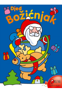 Djed Božićnjak Bojanka - naslovnica
