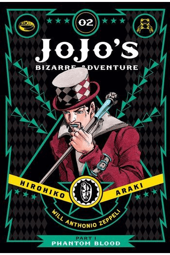 JoJos Bizarre Adventure: Phantom Blood, [Part 1] Vol. 02 (Manga) - naslovnica
