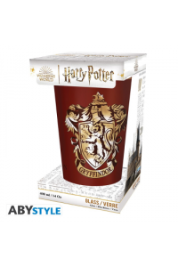 Harry Potter - Premium Large Glass - 400ml - Gryffindor -