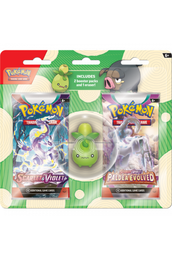 Pokemon TCG - Back To School Eraser Blister - slika proizvoda